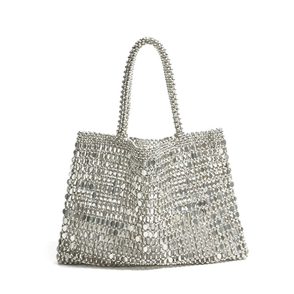 Borsa Tote in paillettes