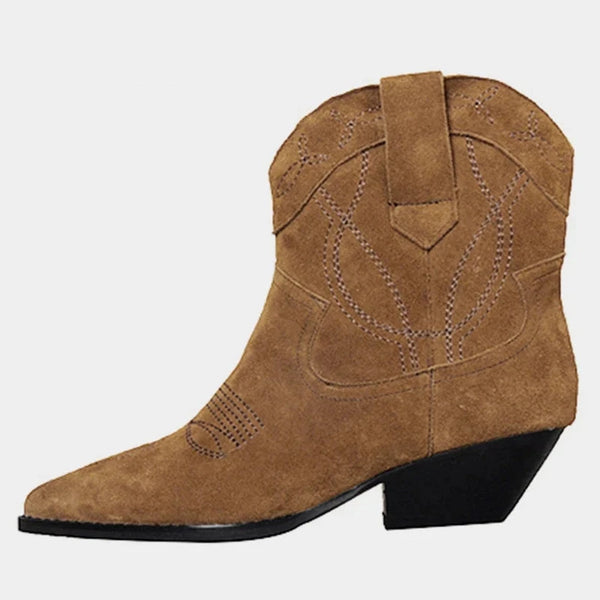 Stivaletti Cowboy in vera pelle