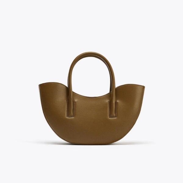 Mini borsa shopper mezzaluna
